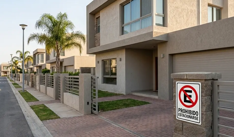 señales viales en fraccionamientos